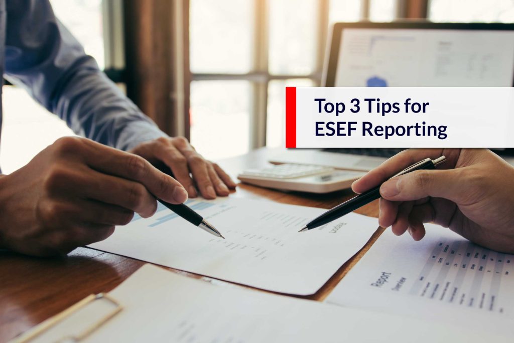Tips for ESEF Reporting