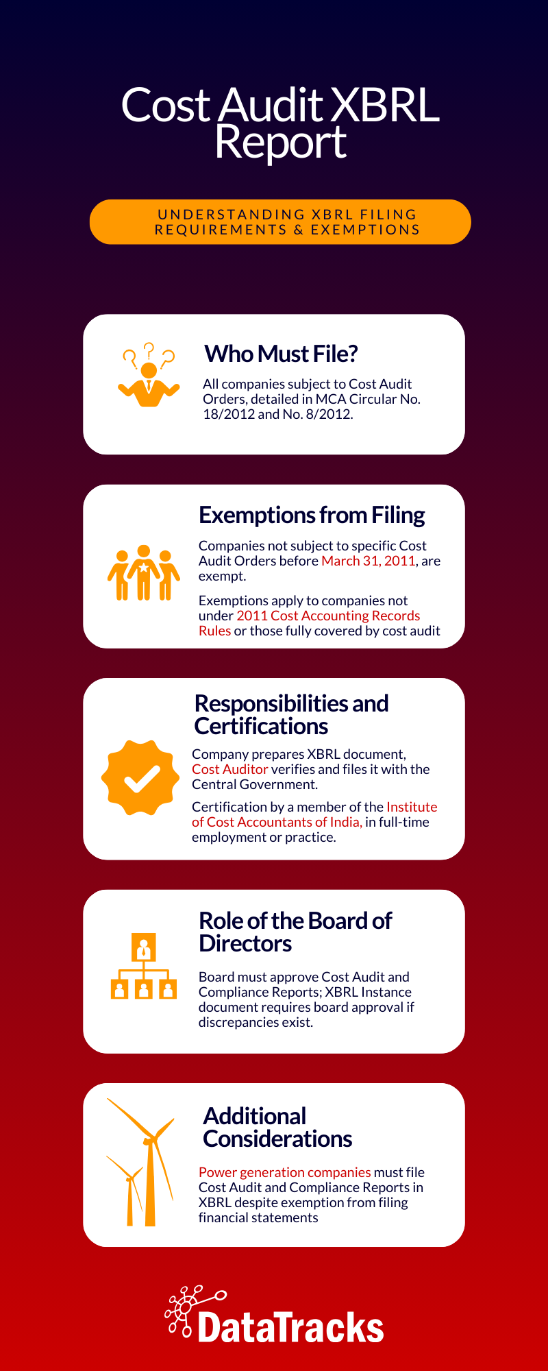 Cost Audit XBRL Report